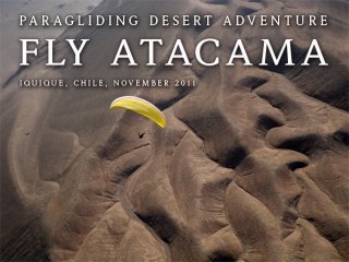 Fly Atacama with with us in 2011 - Steve Torgesen flying over Tiliviche Canyon and Cero Torro plateau, The Atacama Desert, Chile