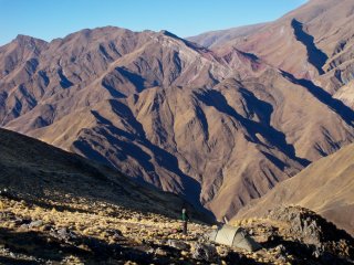 Crossing The Andes - Camping in the hart of the high Andes between Tilcara in Humahuaca Valley and San Francisco in Calilegua, North-Western Argentina