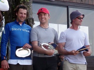On the podium - Paragliding at Loma Bola during CAP 2012, Tucuman, Argentina