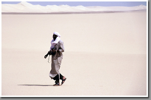 Sand sheet between Timsah and Tazerbo oases